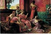 unknow artist, Arab or Arabic people and life. Orientalism oil paintings  226